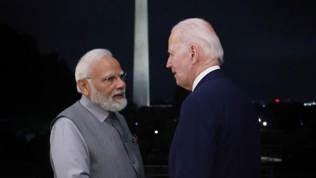 AS & India Buat Genk Ekonomi Baru, Ini Anggotanya