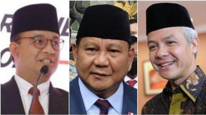 29 Hasil Survei Terbaru Elektabilitas Capres Anies, Ganjar dan Prabowo