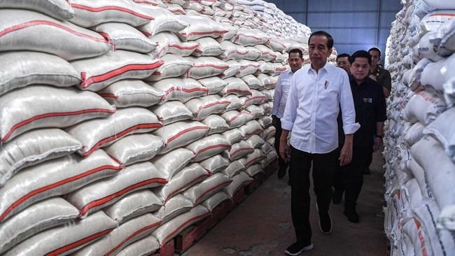Jokowi Sebut 19 Negara Setop Ekspor Beras