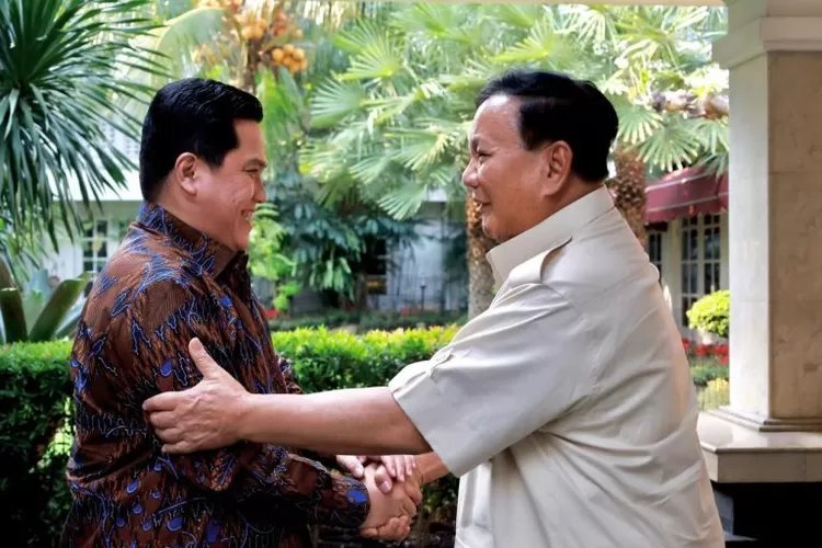 Elektabilitas Melejit, Erick Thohir Peluang Besar Dampingi Capres Prabowo