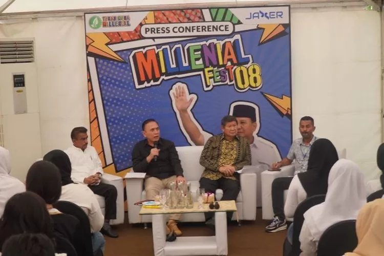 Ajang Milenial Fest 08 di Surabaya Hadirkan Capres Prabowo Subianto