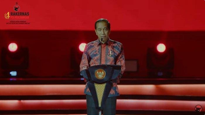 Jokowi Beri Pesan ke Ganjar saat Rakernas PDIP, Pengamat: Sinyal Kuat, Buat Capres Lain Gemetar