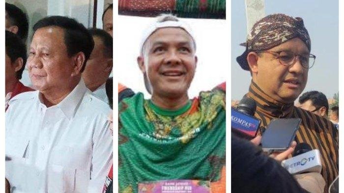 Hasil Survei Terbaru Capres 2024 Prabowo vs Ganjar vs Anies Versi 20 Lembaga, Siapa Terkuat?