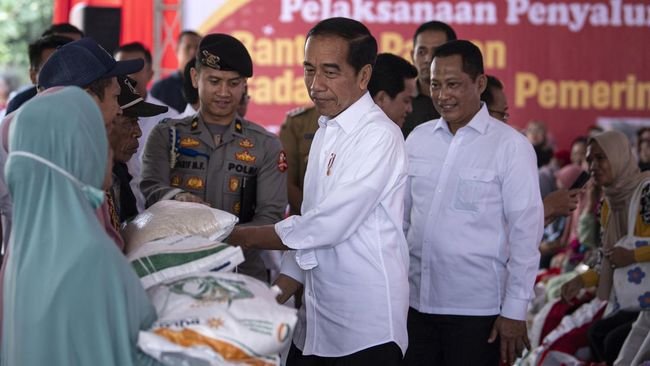 Jokowi Pamer Harga Beras di RI Lebih Murah daripada Negara Tetangga