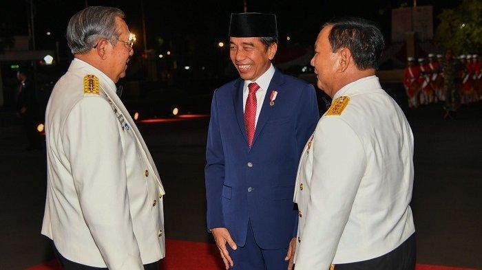 Kebersamaan Jokowi, SBY, Prabowo di Parade Senja, Pengamat: Tanda Kuat Dukungan untuk Capres ke-8