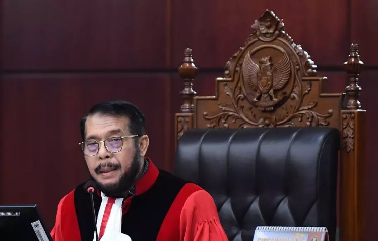 Ketua MK Anwar Usman Pimpin Sidang Putusan Syarat Batas Usia Capres-Cawapres