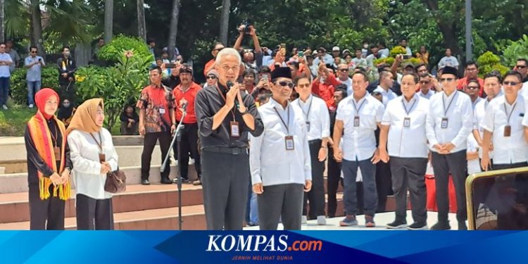 Ganjar Janjikan Indonesia Bersih dan Antikorupsi Jelang Daftar Capres ke KPU