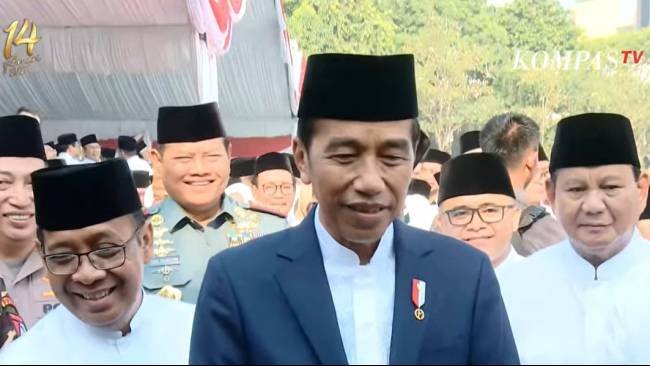 Presiden Jokowi Tegaskan Dukung Semua Capres dan Cawapres yang Maju Pilpres 2024