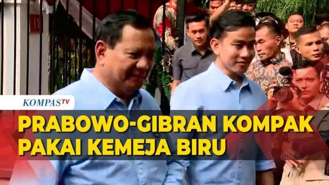 Penampilan Perdana Prabowo-Gibran Jelang Daftar Capres-Cawapres 2024