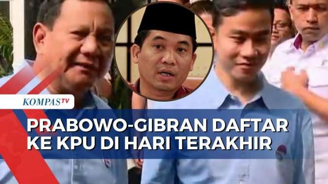 Pengamat Ungkap Alasan Prabowo-Gibran Daftar Capres-Cawapres ke KPU di Hari Terakhir