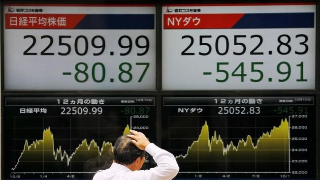 Investor Tunggu BoJ dan China, Bursa Asia Loyo Lagi