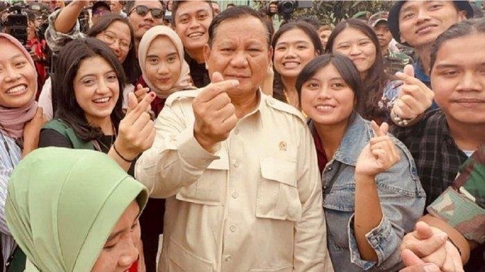Menteri Terbaik, Prabowo Menjadi Capres Pilihan Anak Muda