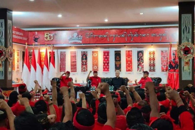 PDI Perjuangan Bali "Ngobras" Bareng Ganjar Pranowo