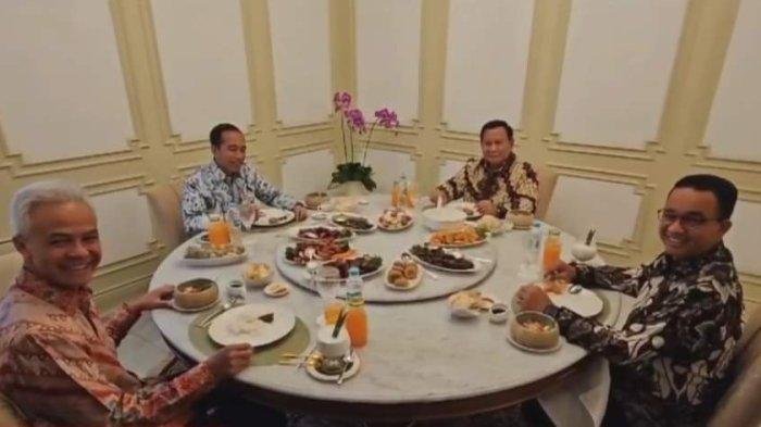 Tidak Mau Pemilu Ribut-ribut, Jokowi Singgung Soal Makan Siang Bersama Para Capres