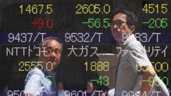Inflasi AS Melandai Lagi, Bursa Asia Cerah Bergairah