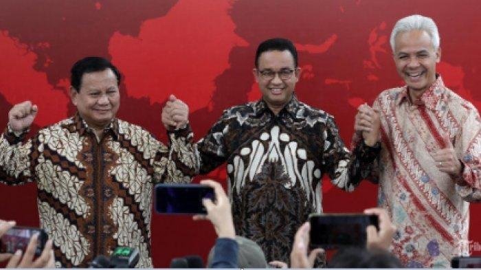BERITA FOTO: Membandingkan Senyum 3 Capres Anies, Prabowo, dan Ganjar