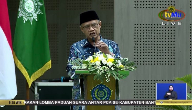 Muhammadiyah Gelar Dialog Capres-Cawapres, Haedar Harap Rakyat Tak Salah Pilih di Pilpres 2024