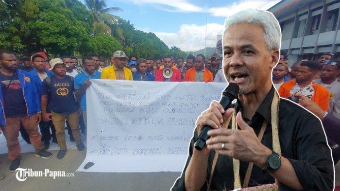 Uncen Diminta Klarifikasi Aksi Demo Penolakan Capres Ganjar Pranowo di Jayapura - Tribun-papua.com