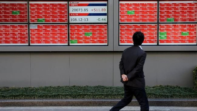 Ikut-ikutan Wall Street, Bursa Asia Merana Lagi