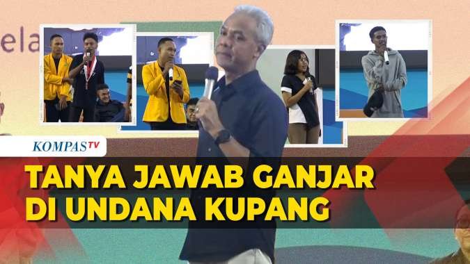 [FULL] Tanya Jawab Capres Ganjar Pranowo dengan Mahasiswa Undana Kupang