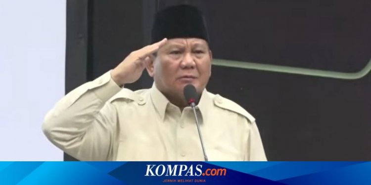 Ungkap Alasan Maju Lagi Jadi Capres, Prabowo: Saya Ingin Diberi Mandat Memimpin Bangsa Ini