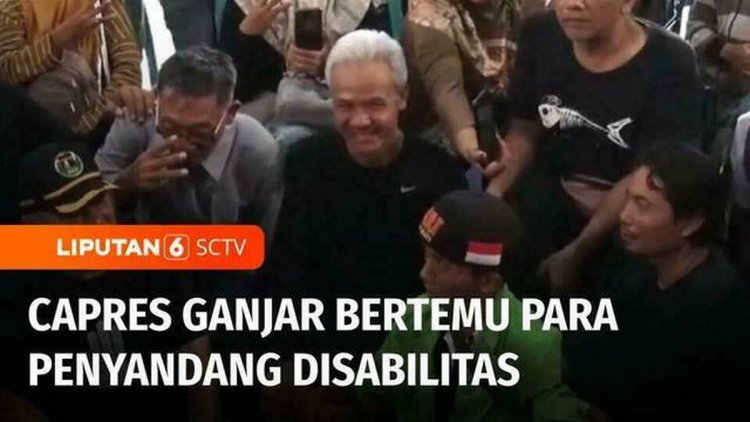 VIDEO: Maknai Hari Disabilitas Internasional, Capres Ganjar Sapa Para Disabilitas di Mataram
