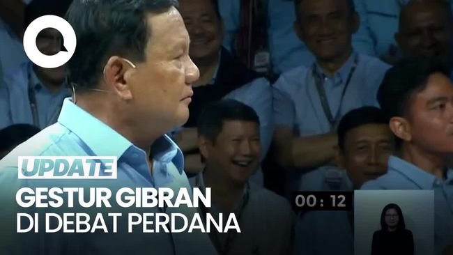 Aksi Gibran di Debat Perdana Capres Disorot PDIP, Dibela TKN