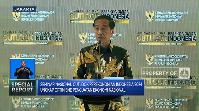 Jokowi Optimistis Ekonomi RI Menguat di 2024