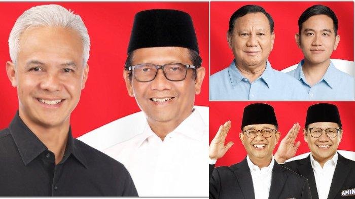 Ganjar, Anies, dan Kubu Prabowo Optimis Menang di Jateng, Ini Elektabilitas Capres-Cawapres di Sana