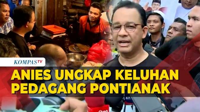 Capres Anies Baswedan Ungkap Keluhan Pedagang usai Blusukan ke Pasar Pontianak