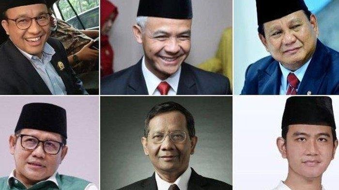 Hasil Survei Terbaru Pilpres 2024 Prabowo vs Anies vs Ganjar dan Peta Elektabilitas Capres Tertinggi