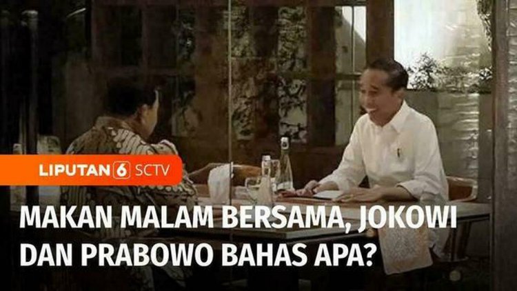 VIDEO: 2 Hari Jelang Debat Capres, Jokowi Makan Malam Bersama Prabowo di Restoran