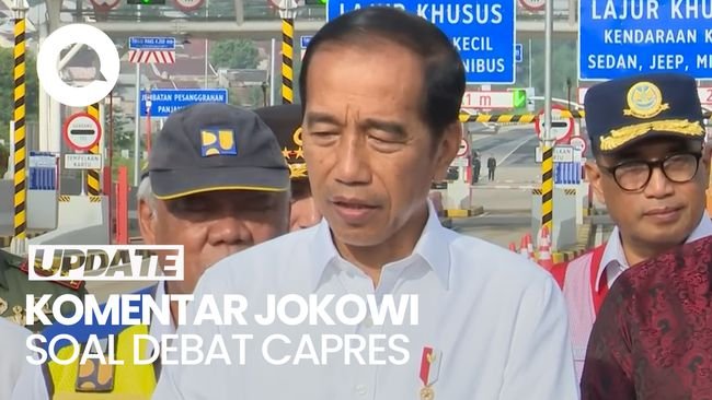 Jokowi soal Debat Capres: Saling Serang-Data Pertahanan Tak Bisa Semua Dibuka