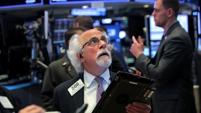 Wall Street Dibuka Naik Sih, Tapi Tipis-Tipis Aja Nih