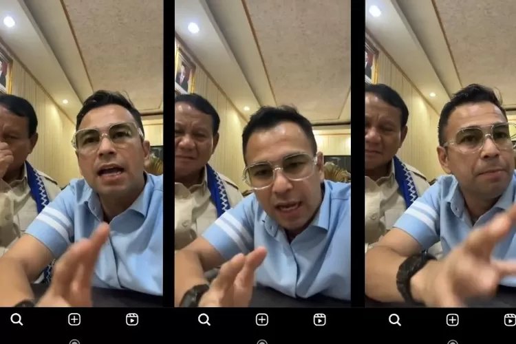 Live Instagram Bersama Capres 02, Raffi Ahmad: Saya Saksi Pak Prabowo Dicintai Masyarakat