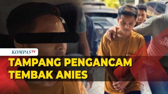 Tampang Pengancam Tembak Capres Anies BaswedanDitangkap di Jember