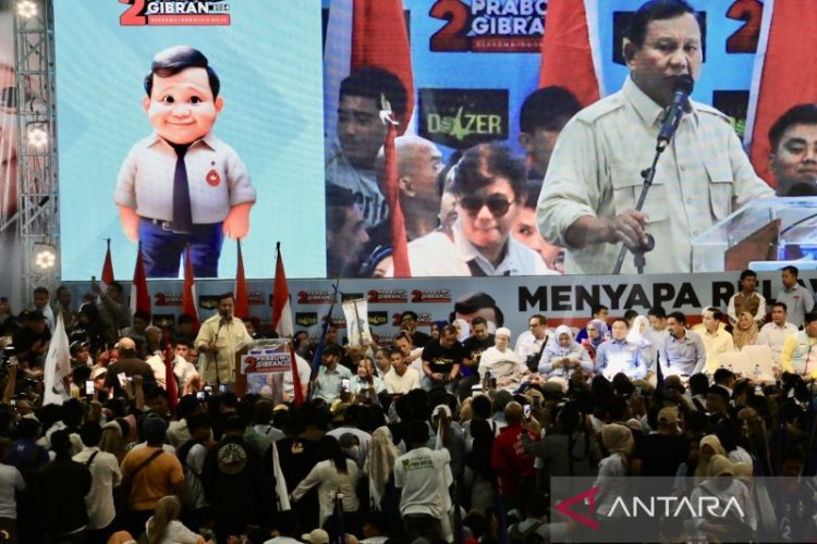 Capres Prabowo: Sisa hidup saya untuk mengabdi kepada rakyat