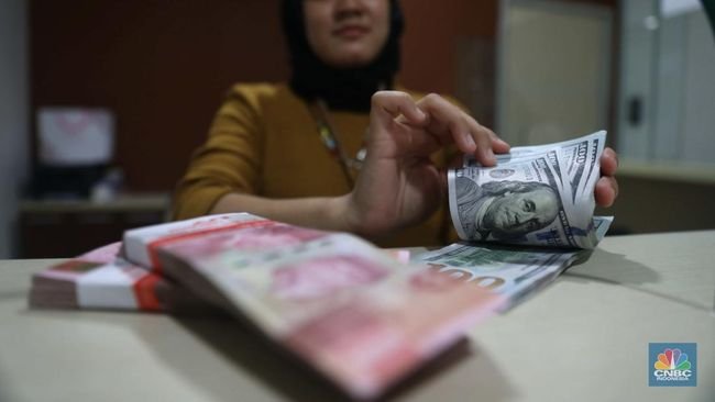 Investor Asing Borong Barang Rp7 Triliun, Rupiah Naik Tipis