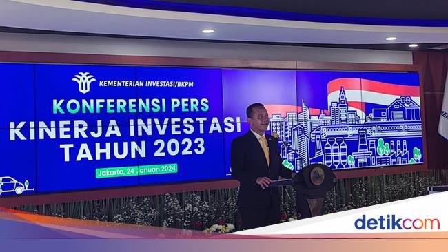 Bahlil Pamer Realisasi Investasi 2023 Tembus Rp 1.418 T, Tom Lembong Disindir!