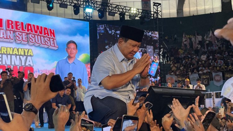 Singgung Nilai 11 yang Diberikan Anies Saat Debat Capres, Prabowo: Mungkin Kali Ini 0