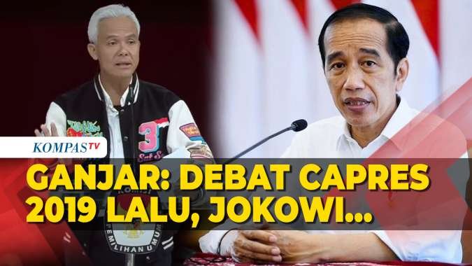 Ganjar Singgung Pernyataan Jokowi di Debat Capres 2019: Jangan Pilih Calon Punya Potongan Diktator