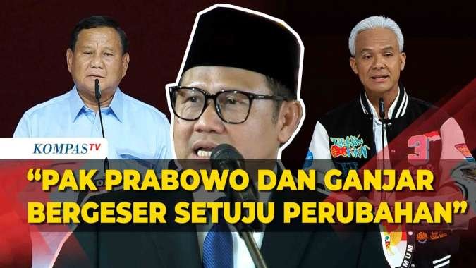 Cak Imin Usai Debat Capres: Coba Renungkan, Pak Prabowo dan Ganjar Sudah Bergeser Setuju Perubahan