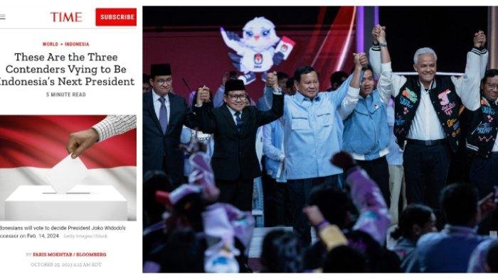 Media Asing Soroti Profil 3 Capres Indonesia: Anies Baswedan, Prabowo Subianto, Ganjar Pranowo