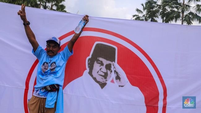 Penampakan Ribuan Simpatisan Prabowo-Gibran Mulai Padati GBK