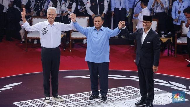 Survei Terbaru Asing Siapa Pemenang Pilpres RI, Anies-Prabowo-Ganjar?