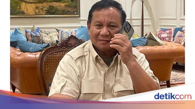 Momen Prabowo Terima Ucapan Selamat dari 5 Pimpinan Negara via Telepon