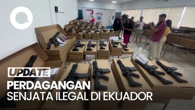 Asal Senjata yang Menewaskan Capres Ekuador Terungkap