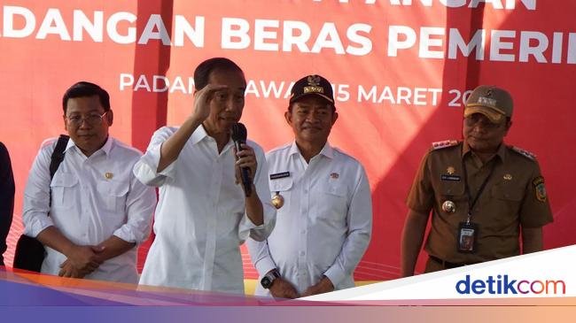 Curhat soal Beras, Jokowi: Harga Turun Dimarahi Petani, Naik Dimarahi Ibu-ibu