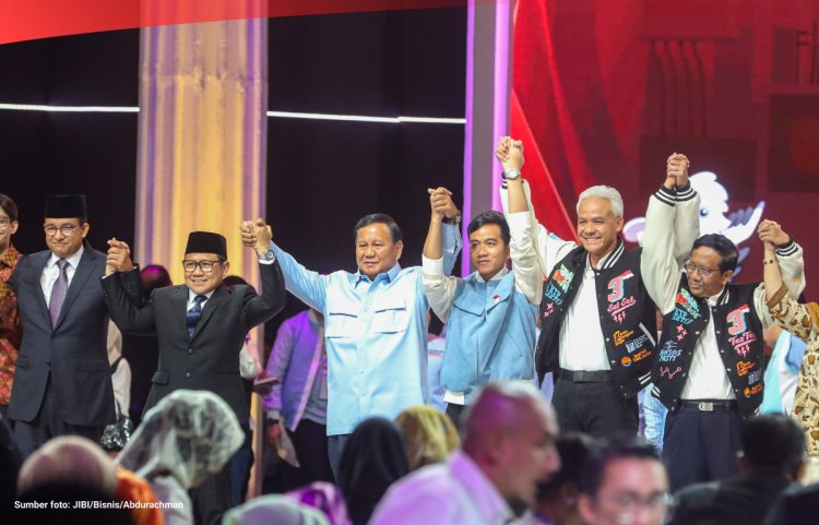 Data Penerimaan dan Pengeluaran Dana Kampanye Capres-Cawapres pada Pemilu 2024