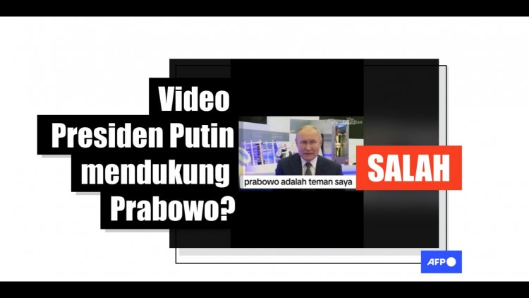 Ini video Putin berbicara tentang capres AS 2024, bukan 'menyatakan